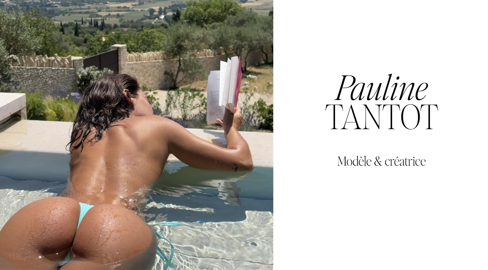 Pauline Tantot, modèle et créatrice connue sous le nom Popstantot